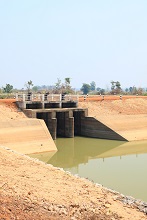 Construction of water infrastructure